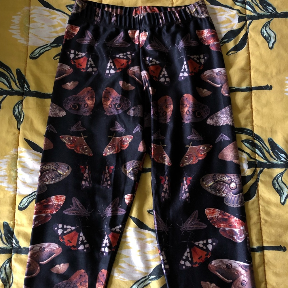Butterfly and moth leggings